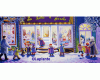 Carte de souhaits -  La boîte à jouet - Ginette Laplante