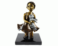 Sculpture en bronze La future star - Ginette Laplante