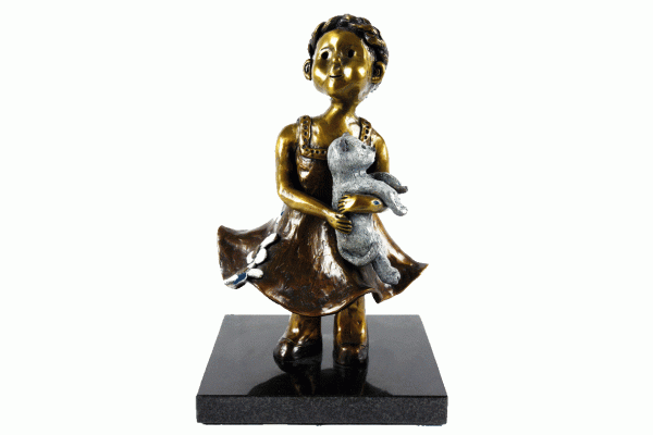 Sculpture en bronze La future star - Ginette Laplante